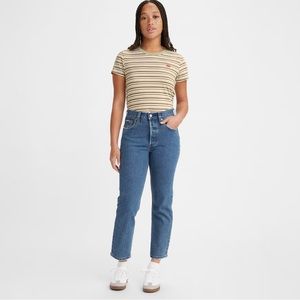 Levis 501 Original Cropped Jeans